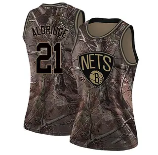 Women's LaMarcus Aldridge Brooklyn Nets Camo Realtree Collection Jersey - Swingman