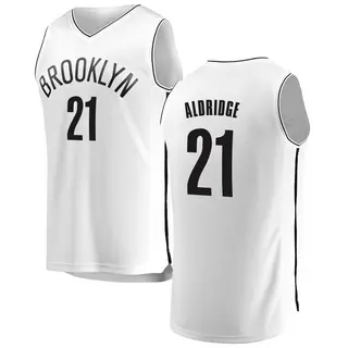 Youth LaMarcus Aldridge Brooklyn Nets White Jersey - Association Edition - Fast Break