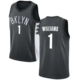 Youth Ziaire Williams Brooklyn Nets Gray Jersey - Statement Edition - Swingman